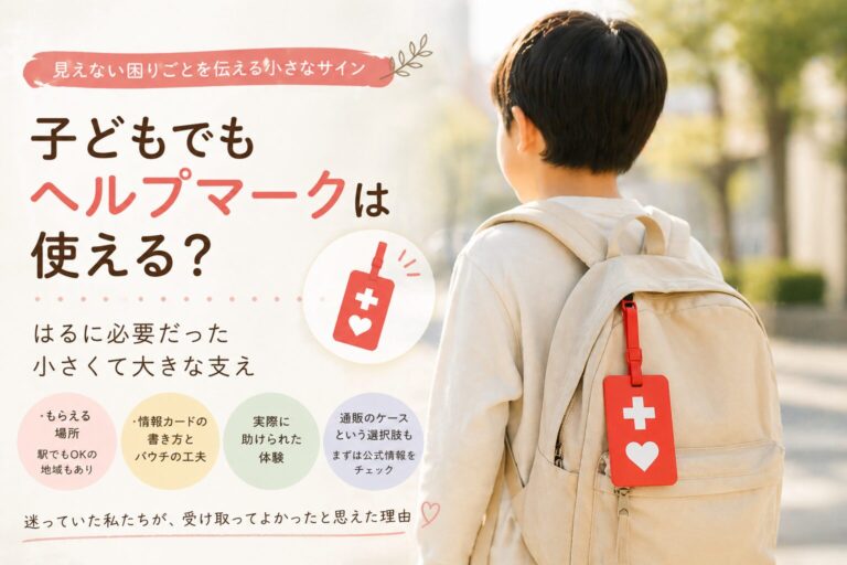 子どもとヘルプマーク